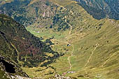 Alta Val Biandino durante la salita al Pizzo dei Tre Signori. 